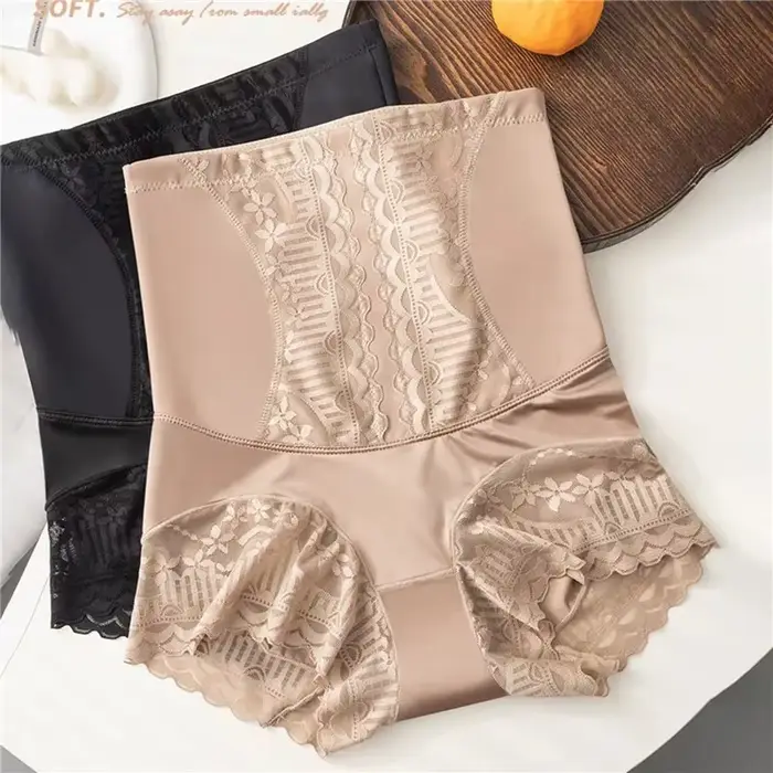 Bezšvové dámske nohavičky typu boyshort s vysokým pásom