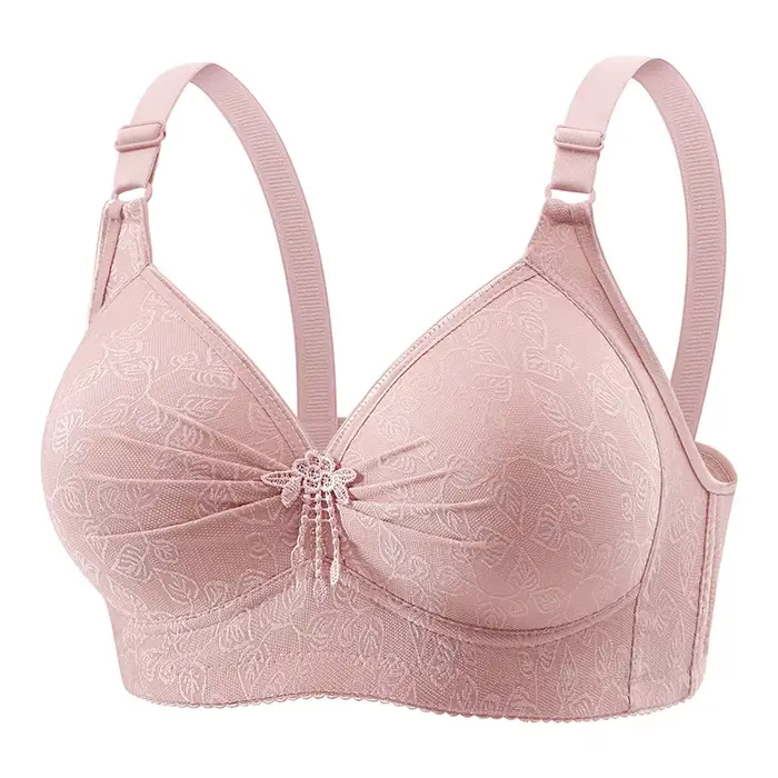 Soutien-gorge confortable et respirant pour femmes, sous-vêtements de grande taille, bonnet 36-50 B 
