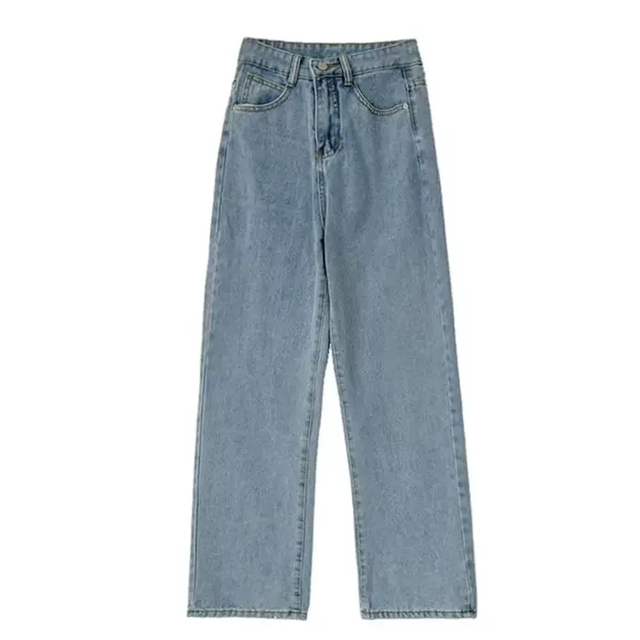 Jesenné jarné džínsy pre ženy Denim nohavice Vintage rovné