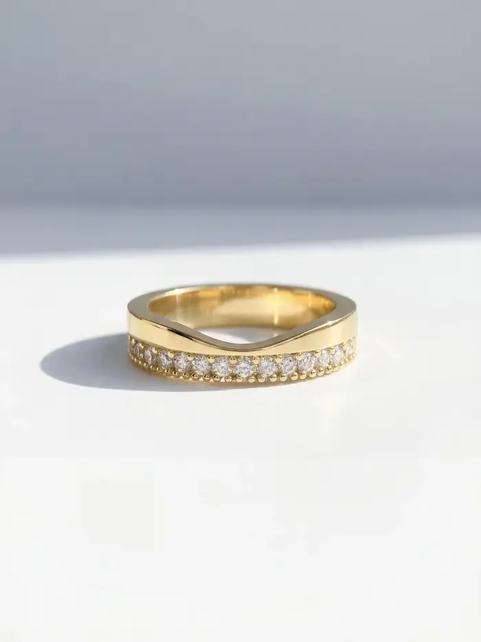 Bague minimaliste en argent Sterling 925 pour femmes, bague en Zircon avec sourire, fête d'anniversa