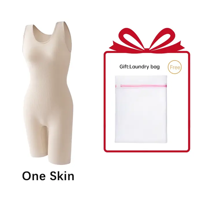 Lingerie féminine avec effet push-up, contrôle de la taille, larges manches pour stabilité et ouverture frontale pour confort quotidien