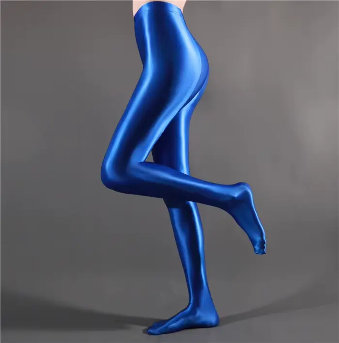 Leggings opaques brillants, collants taille haute, bas Sexy, pantalons de Yoga, entraînement, sport 