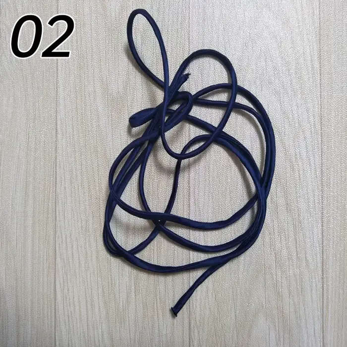 Nastaviteľná 2 meter čipka šnúra pre zadné uzavretie svadobné a večerné šaty, šitie dodávky