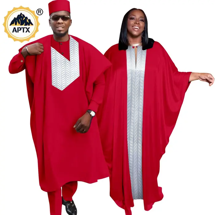 Africké abaya šaty pre ženy a mužov