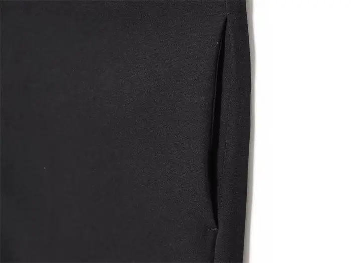 Short court noir pour femme, Simple, décontracté et à la mode, capacité de banlieue, personnalité po