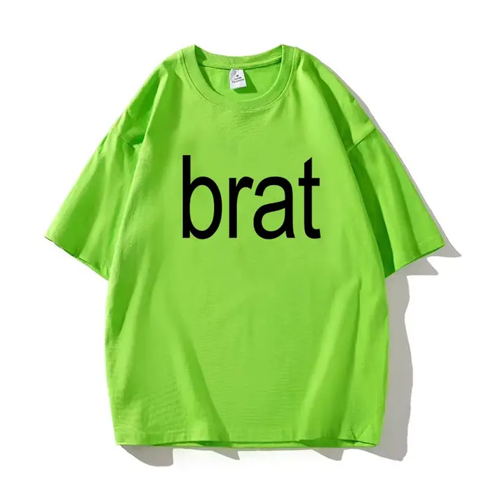 Charli Xcx Brat t-shirt femmes graphique haut fille japonais graphique Harajuku vêtements