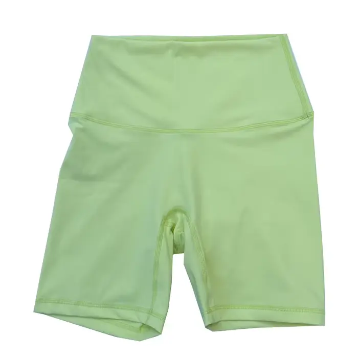 Short de motard de sport pour femmes, sensation nue, taille haute, Yoga, Push Up, Leggings de Fitnes