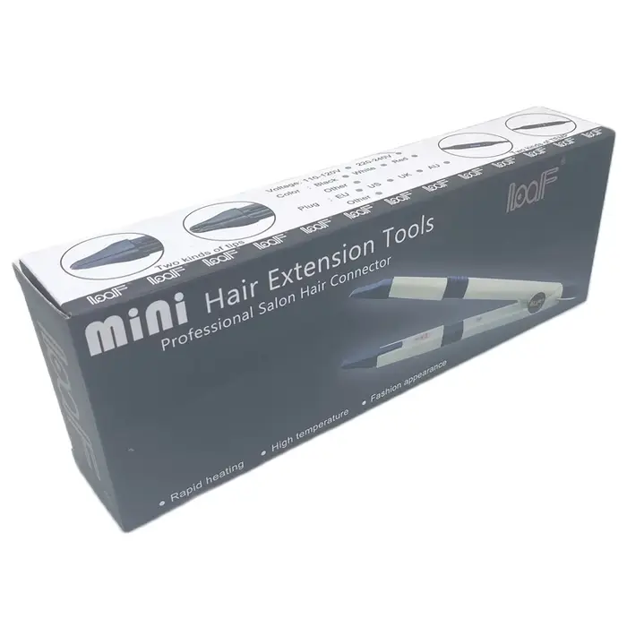 Connecteur de cheveux à chaleur 628, fer chauffant à température contrôlable, outils d'extensions de