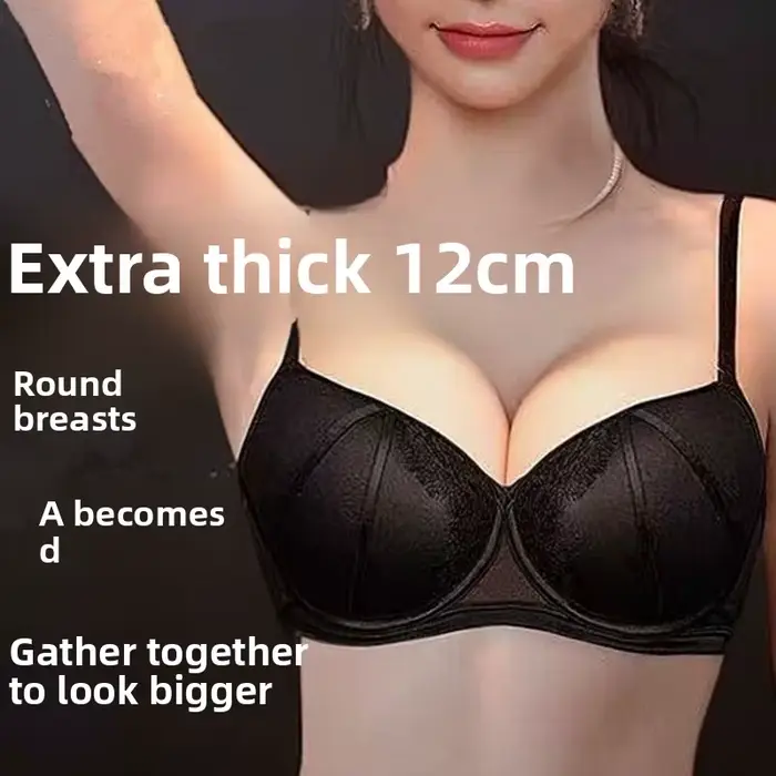 12 cm bezšnúrová polstrovaná podprsenka pre malé prsia sexy pol šálky push up efekt ultra pohodlné bez kostic špeciálne príležitosti ženy každodenné elegancie