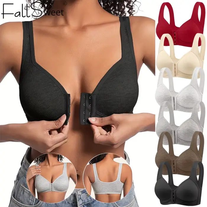 Dámska bezšvová podprsenka Fallsweet Push-Up, celodenný komfort a elegancia, sexy a športový spodná bielizeň, ideálny pre špeciálne príležitosti