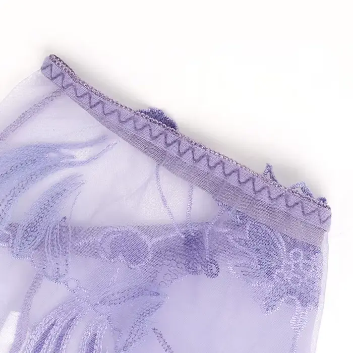 Sexy čipka nohavičky duté pletivo kvetinové výšivky nízky pás priehľadná žena spodná bielizeň ultra-tenké ženy bezšvíkové spodné prádlo