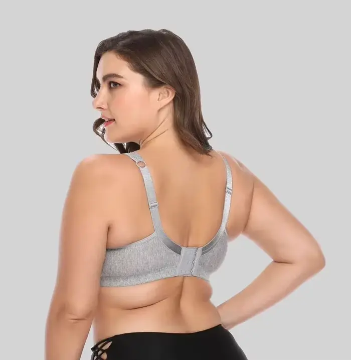 Plus Veľkosť Dámske Push Up Podprsenka, Plný kryt, D E F Beanie, bezšvíkové spodná bielizeň, Bavlna Bh 115E 110E 105E 100E 95E 90E85E C02