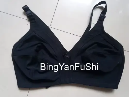 Soutien-gorge en coton blanc gros buste 85 90 95 100 105 110 115 C D DD E F tasse soutiens-gorge pou