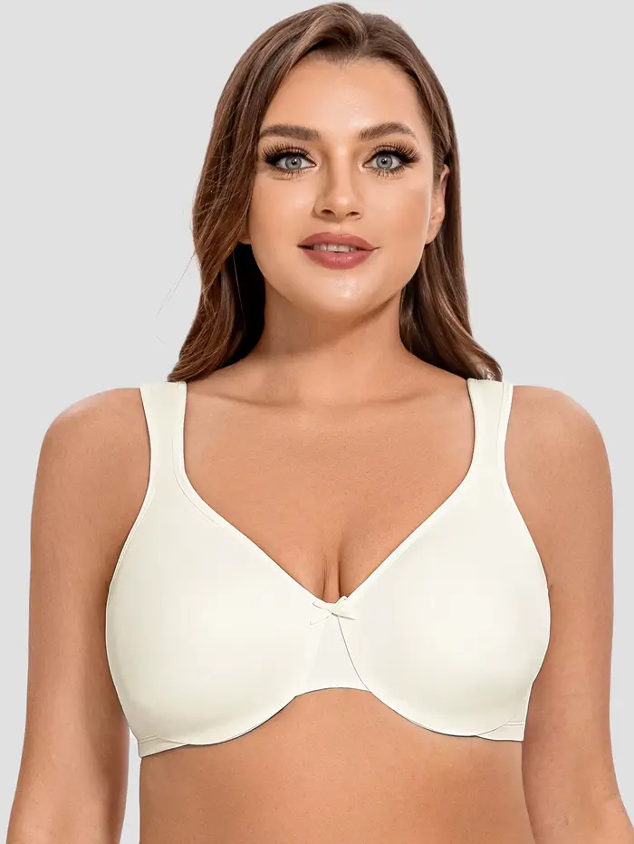 Meleneca-Soutien-gorge minimiseur sans couture pour femme, sans doublure, confortable, grande taille
