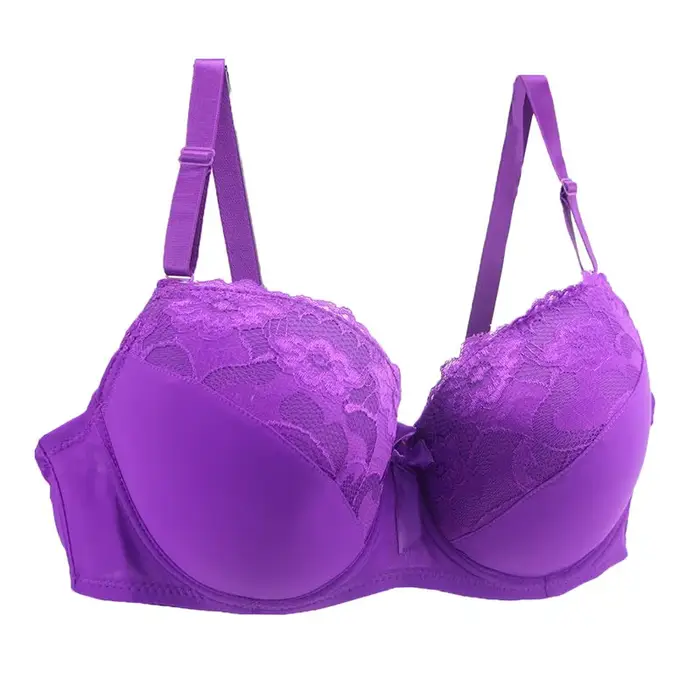 BCDE košíčky podprsenka Sexy čipka Masáž dámy Push Up kvety žena lingerie s kosticami ženy spodná bielizeň