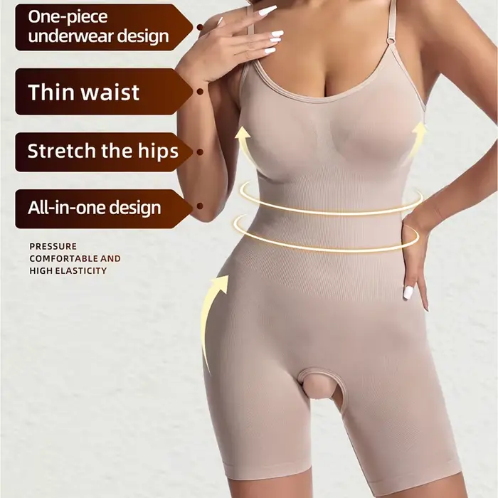Bezšvíkové chudnutie outfit pre ženy telo celé zadku shapers korzet nylon elastan príležitostné slávnostné