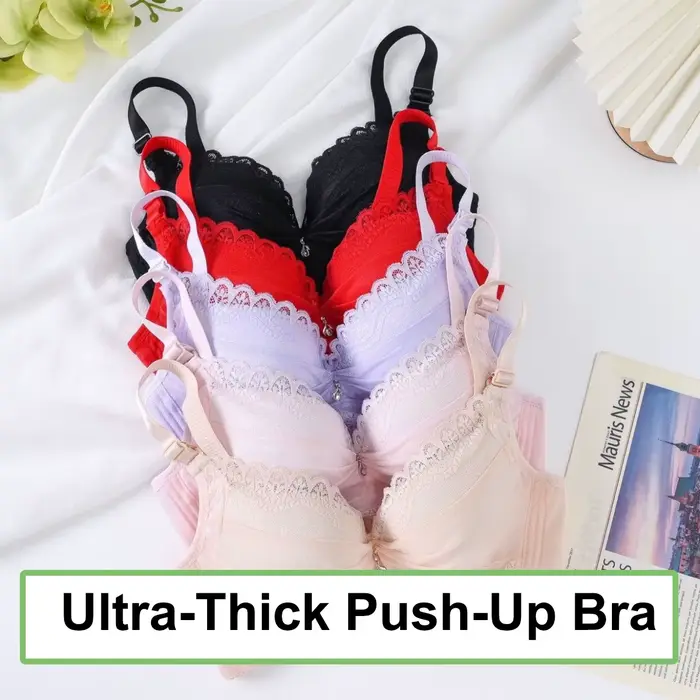 Ultrahrubá push-up podprsenka s bočnou oporou