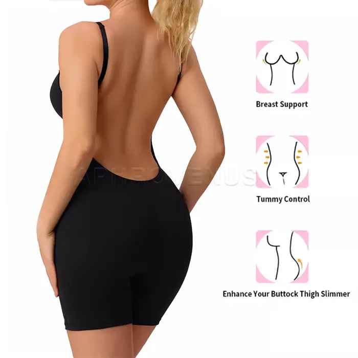 Sexy spodné prádlo pre ženy, nízke zadné športové oblečenie, ležérne tvarovanie tela, body jumpsuit pre párty a každodenné pohodlie