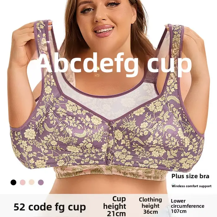 Bralette veľká veľkosť A-G