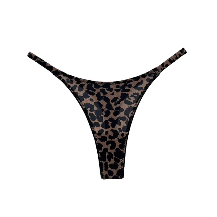 Lingerie sexy : Strings et culottes taille basse pour femme, sous-vêtements féminins sans couture, s