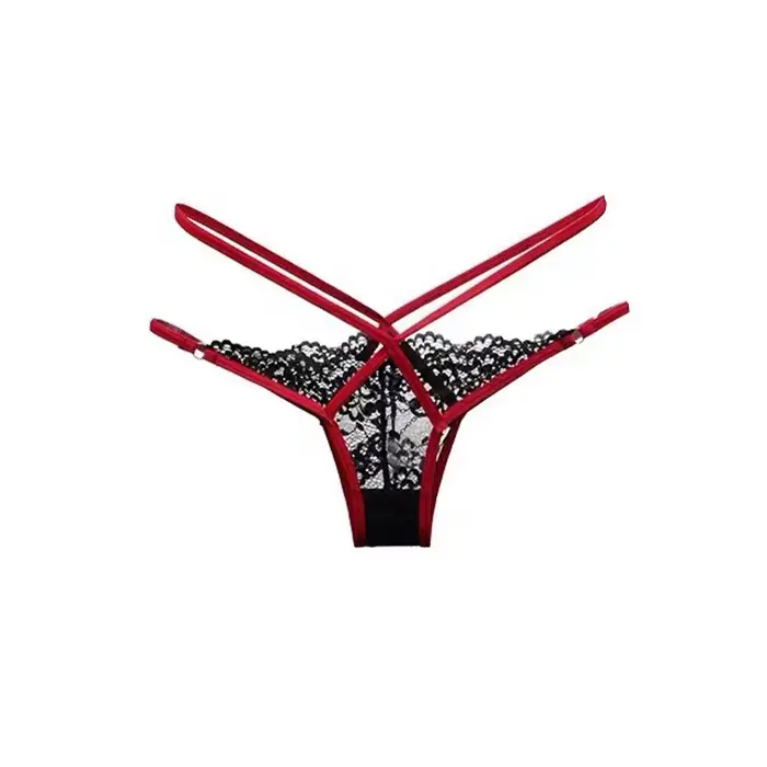 spodná bielizeň Estetická čipka Čistá francúzska túžba, spodná bielizeň Nízky pás Pančucháče s priedušnými Sexy Mesh dierami, pre dospelých Sexy