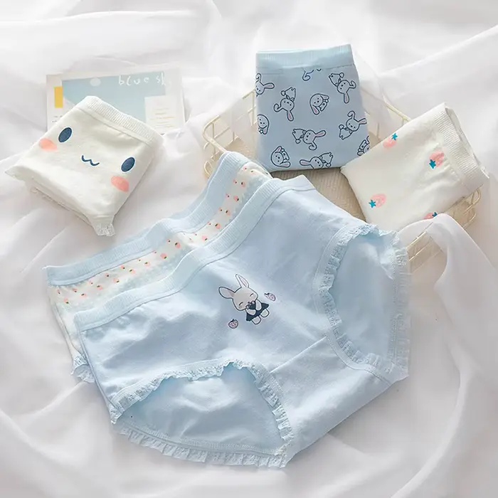 Lot de 5 sous-vêtements en coton pour femmes, culottes Sexy pour femmes, sous-vêtements intimes, sli