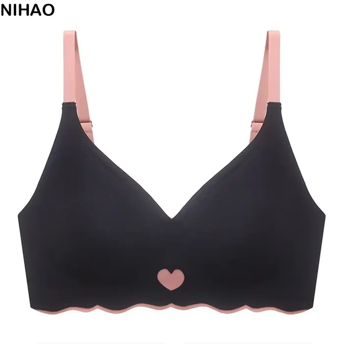 Push-up efekt upravená bezdrôtová podprsenka, bezšvíková, nárazuvzdorná, pre šport, pre dievčatá a ženy