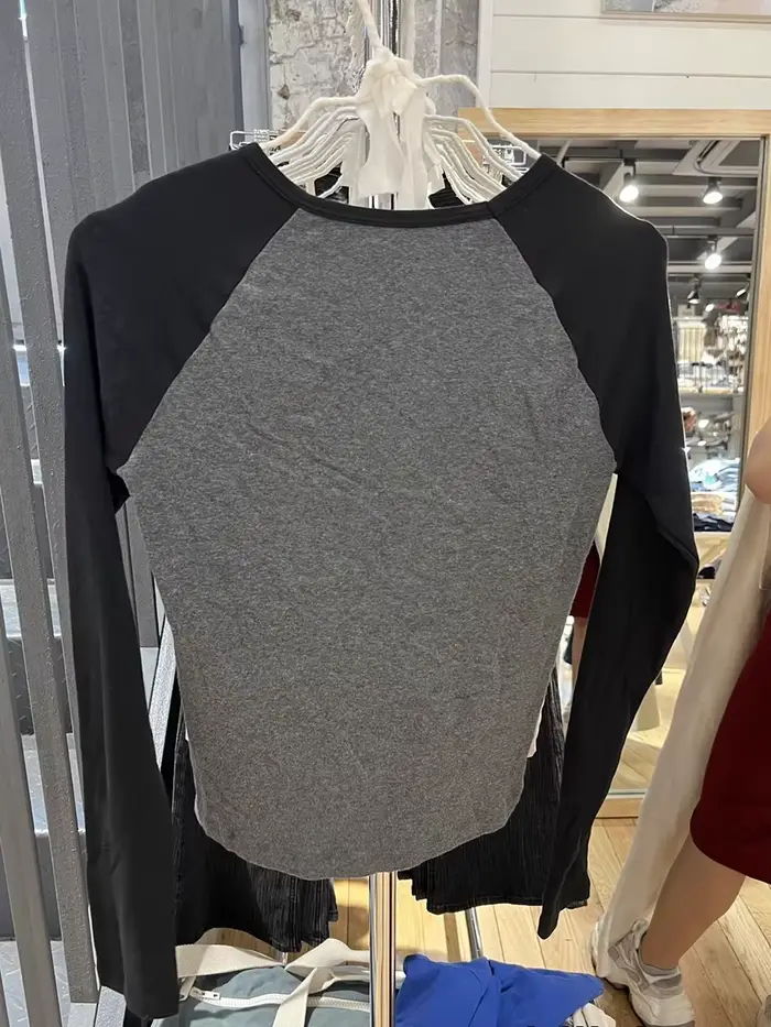 Dámske tričko Patchwork Slim s krátkym rukávom