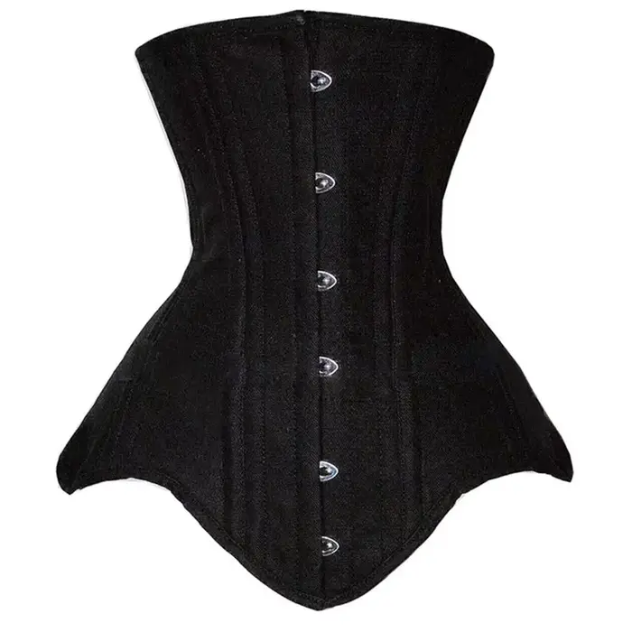 Corset sous le buste 18 spirale acier désossé corps Shaper femme Sexy taille contrôle Long torse tai