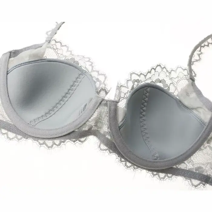 Čipka podprsenka a nohavičky, sexy, v výstrih, bavlnený strih, priehľadný, push up, spodná bielizeň pohodlné, sady podprseniek, nová kolekcia 2019