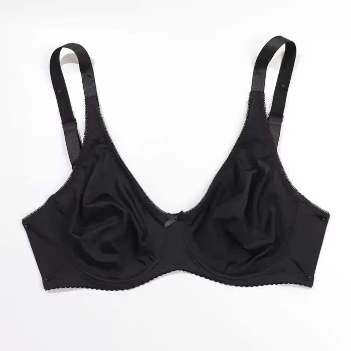 Beauwear podprsenka s kosticami pre veľké prsia ženy jednofarebná veľká veľkosť podprsenky pre