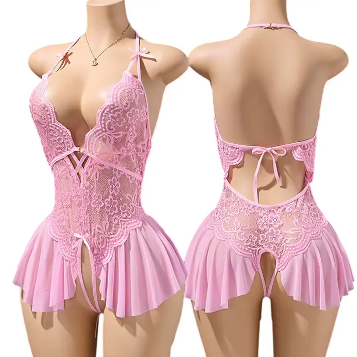Ensemble de lingerie féminine en polyester et élasthanne pour femmes, soutien-gorge et culotte, maintien optimal et confort quotidien