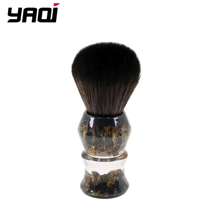 YAQI DEEP STONES 24mm syntetické vlasy živicová rukoväť pánska kefa na mokré holenie