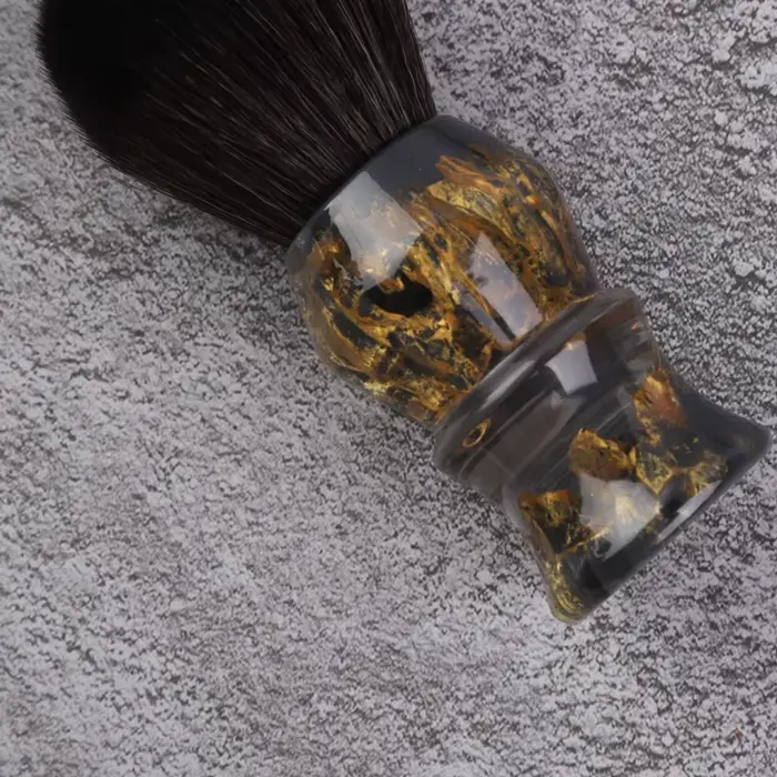 YAQI DEEP STONES 24mm syntetické vlasy živicová rukoväť pánska kefa na mokré holenie