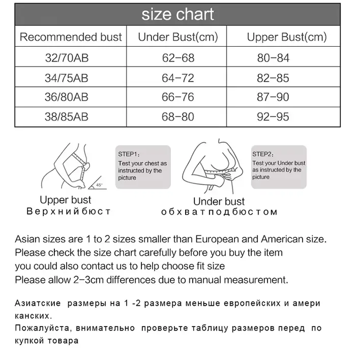 Odnímateľná podprsenka bez ramienok
