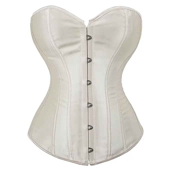Corset Sexy Top Bustier Femme Dentelle Lingerie Gothique Medieval Halloween Grande Taille