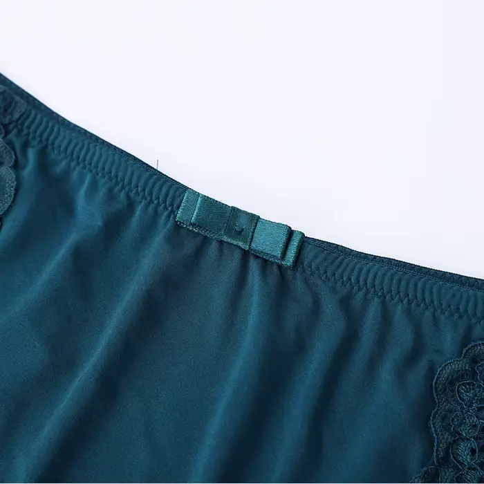 Nohavičky ženské z čipky jednotného farby, veľkosť M, návrh krátky design s vysokou výškou, materiály nylon, polyester, spandex, spodná bielizeň ženy pre špeciálne príležitosti