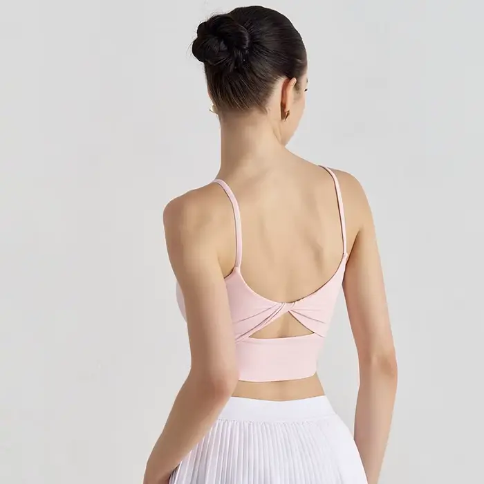 SOISOU štíhly ramenný top Nylon motýlik späť Sexy ženy športová podprsenka Yoga Fitness dámska elastická podprsenka žena spodná bielizeň