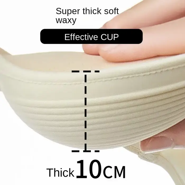 Ultra silná 10cm push-up podprsenka CE certifikovaná pre malé sexy prsia spodná bielizeň prírodný výstrih neviditeľný denne