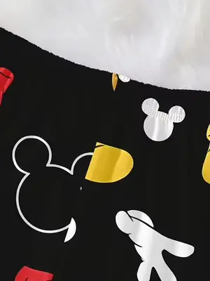 Pyjamas kawaii pour femmes en polyester et élasthanne, basiques, longueur cheville, pour dormir et sortir, cadeaux d'anniversaire et Noël