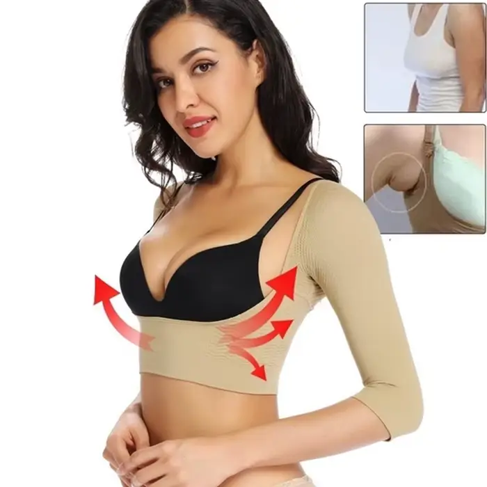 Dámske shaper rameno top, neviditeľný sochár rameno plášť, hrudník enhancer, držanie tela podporu, kompresie topy pre každodenné a špeciálne príležitosti