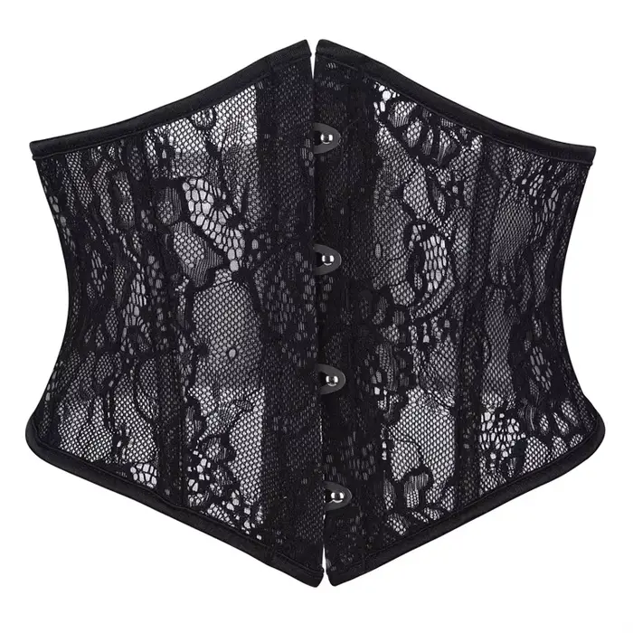 Corsets en dentelle sexy, bustiers amincissants sous-poitrine, hauts de corset pour femme, corsets s