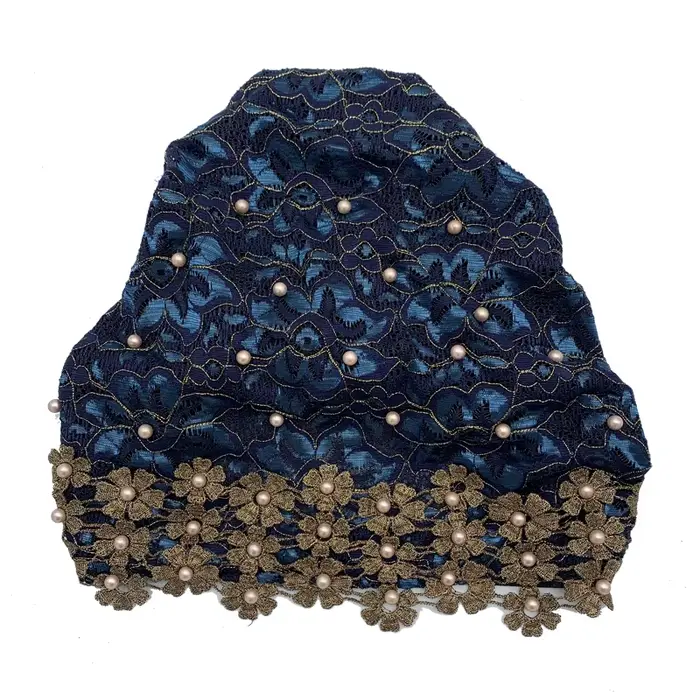 Perlový turban pre ženy