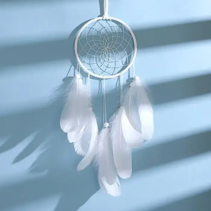 Priťahuje moderné víla perie drevo zvonkohra eolian duté dekoratívne príležitosti špeciálne izba detská izba dospelý deco dom