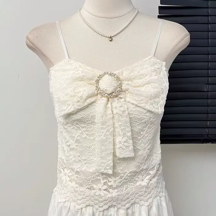 Čistá túžba čipka luk ženy košieľka elegantné flitre dekorácie vonkajšie oblečenie korzet letné pikantné dievča pás tesný štíhly pevný vesta Top