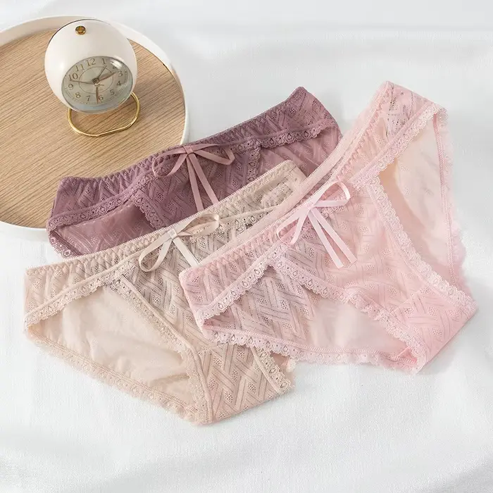 Sexy ženy nohavice duté spodná bielizeň čipky nohavičky dámy ležérne spodná bielizeň žena spodná bielizeň intímne dievča nohavičky