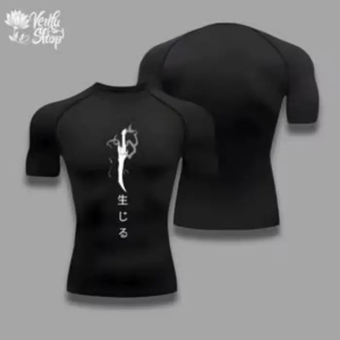 Jin Woo kompresné tričko do posilňovne Sung Jin Woo Solo Leveling Anime Muscleshirt športové oblečenie Igris