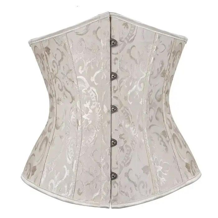 Sexy gotický polyesterový korzet pre ženy, underbust, bez ramienok, ohýbanie pása, chudnutie, tvarovanie tela, spodná bielizeň, špeciálne príležitosti na party oblečenie