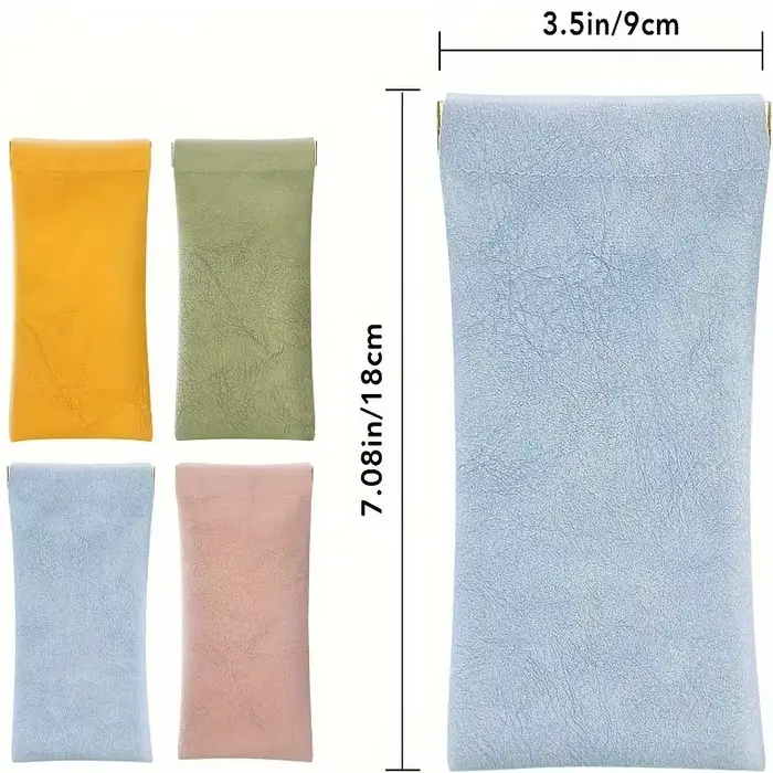 Étui à lunettes de soleil en cuir PU, fermeture automatique, sac de rangement pour lunettes, housse 