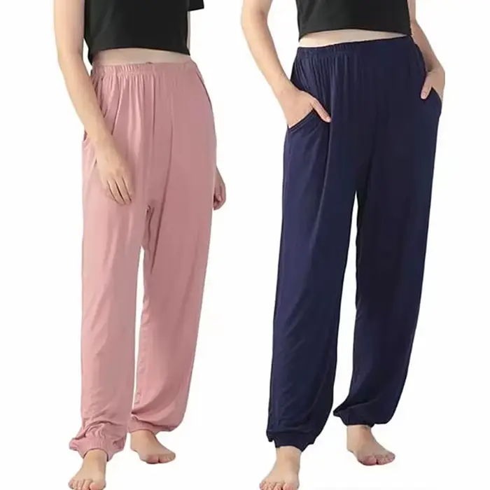 Pyjama bas de nuit pour femmes grandes tailles confortables gris noir rose automne occasion spéciale